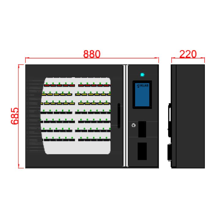  Tủ Thông Minh Quản Lý Chìa Khóa - iKLAS Elite 84/96/108 