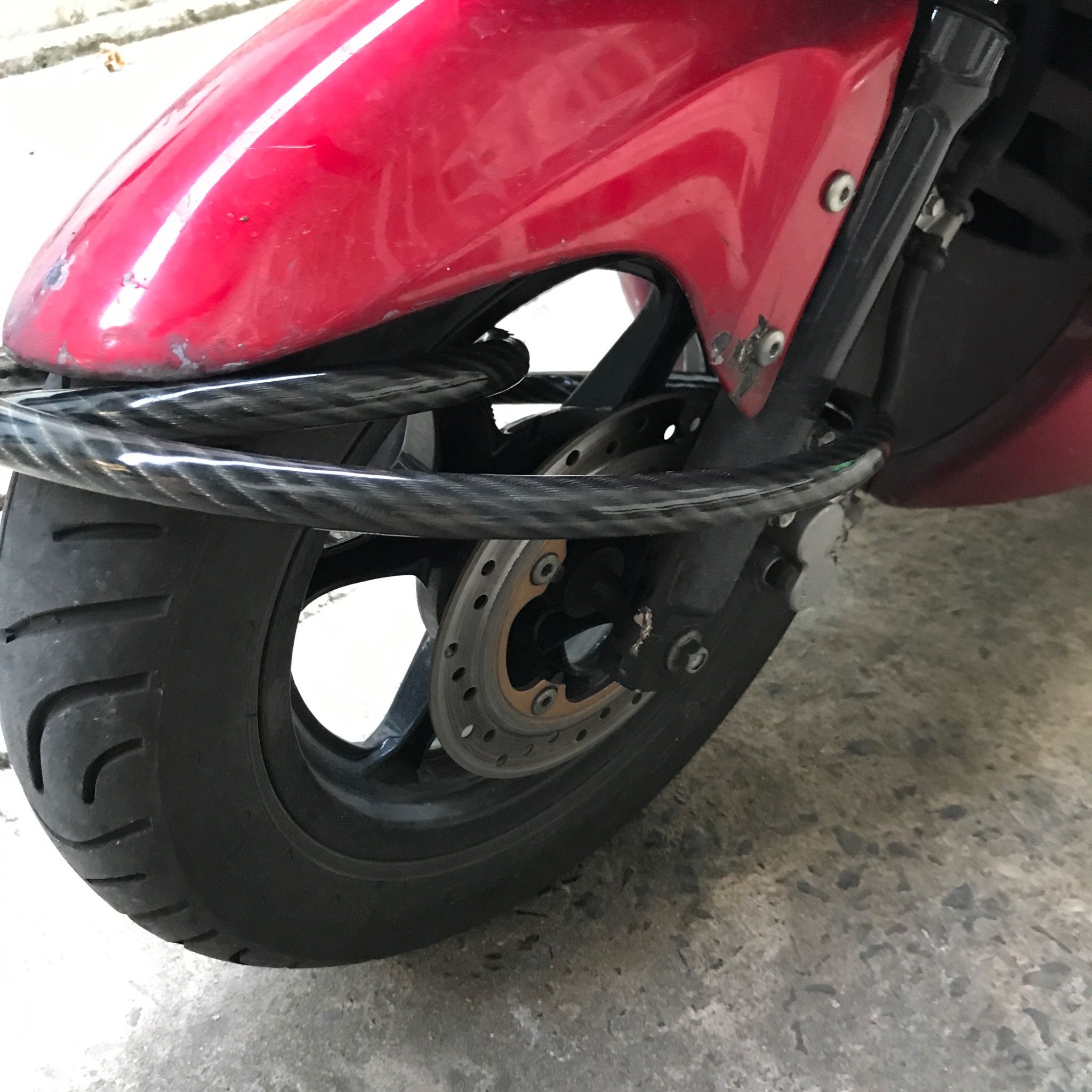 Khóa Cáp Thép Chống Trộm Xe Máy OnGuard 8036