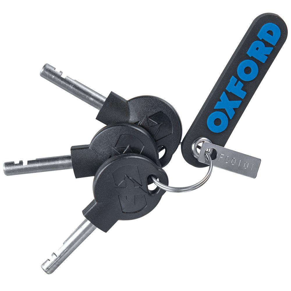 Bộ Khóa Dây Xích 22mm Ổ Khóa 30mm Chống Trộm Xe Máy Oxford Beast - LK126-LK120