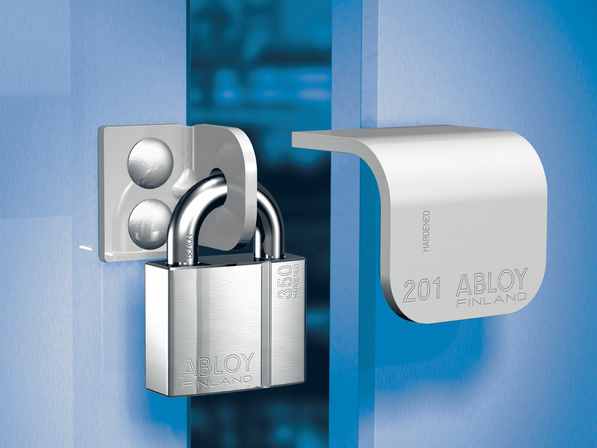 Bộ Pad Khóa Cửa ABLOY PL201 (Mở Cánh Phải), Lỗ Khóa 18mm