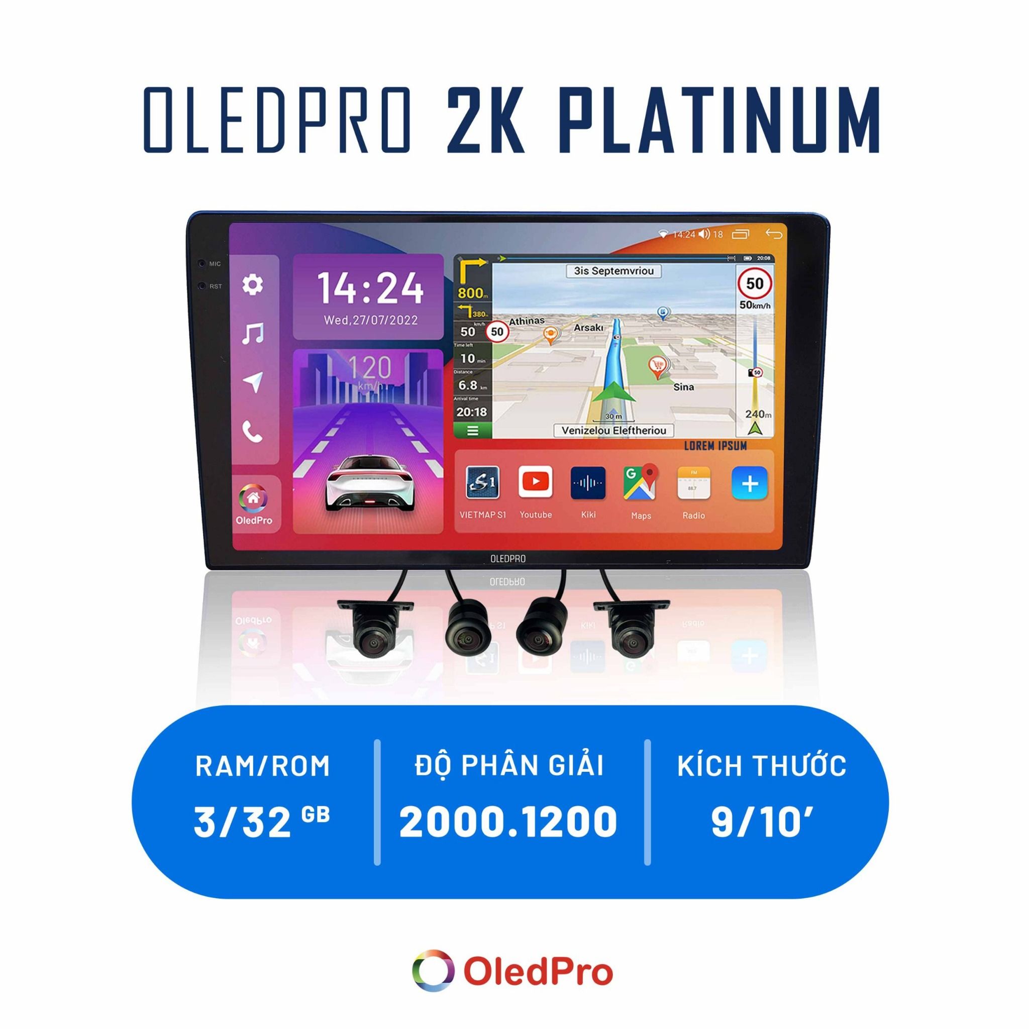 Màn Hình DVD OledPro Ultra 2K X4S Platinum