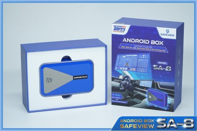 ANDROID BOX SAFEVIEW SA-8 – giải pháp tối ưu cho màn hình ZIN xe ô tô