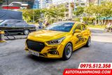  Hyundai Accent dán decal đổi màu ô tô Vàng Gold 