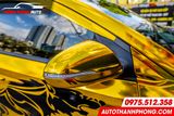  Hyundai Accent dán decal đổi màu ô tô Vàng Gold 