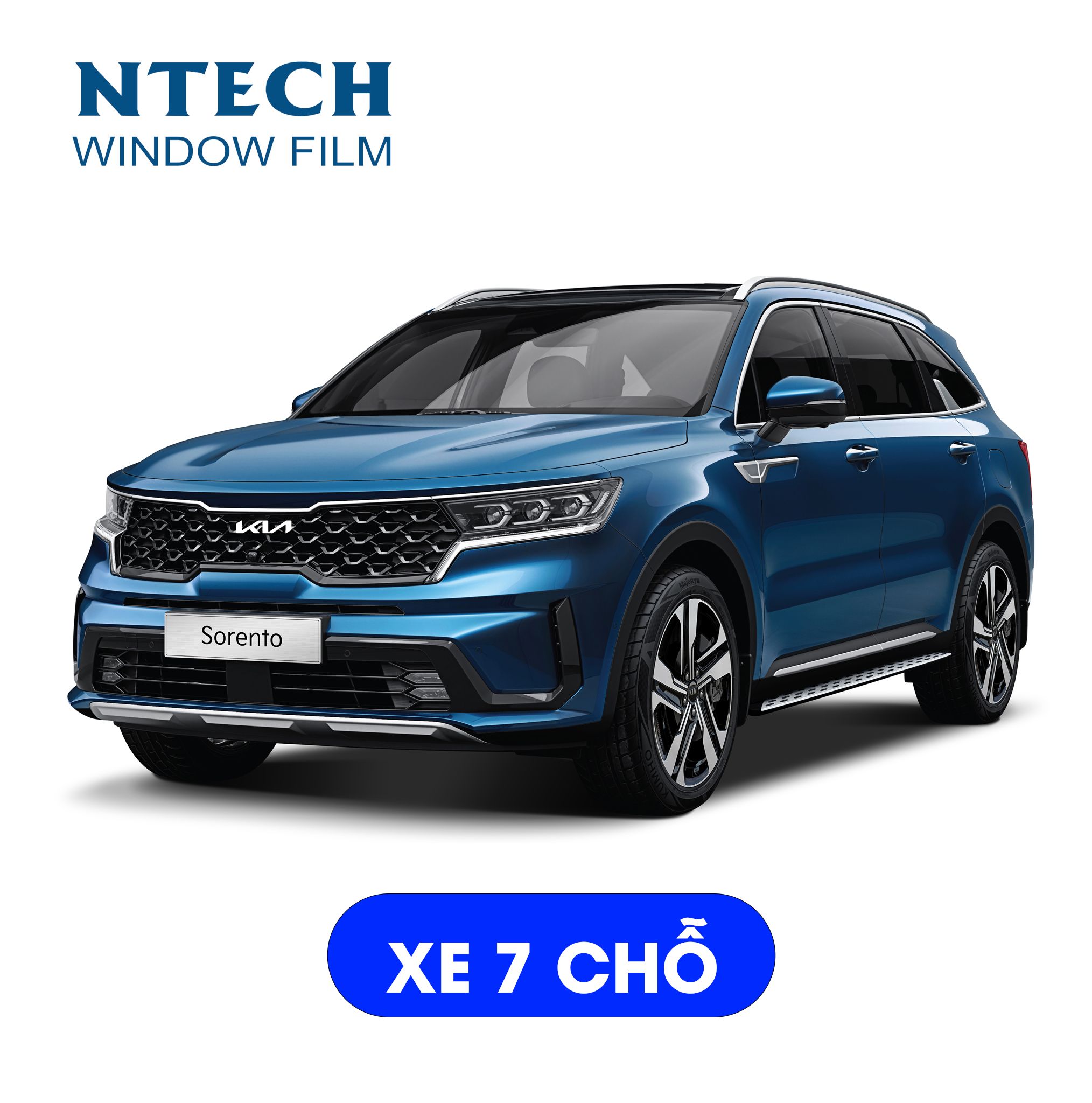  Dán phim cách nhiệt Ntech xe 7C 