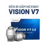  Đèn bi gầm ô tô 3 Màu Vision V7 