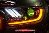  Độ đèn bi led cho Ford Ranger - Bi led OMEGA DOMAX 