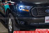  Ford Ranger độ combo 4 Bi Led siêu sáng tại Tp Hồ Chí Minh 