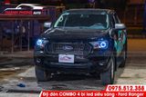  Ford Ranger độ combo 4 Bi Led siêu sáng tại Tp Hồ Chí Minh 