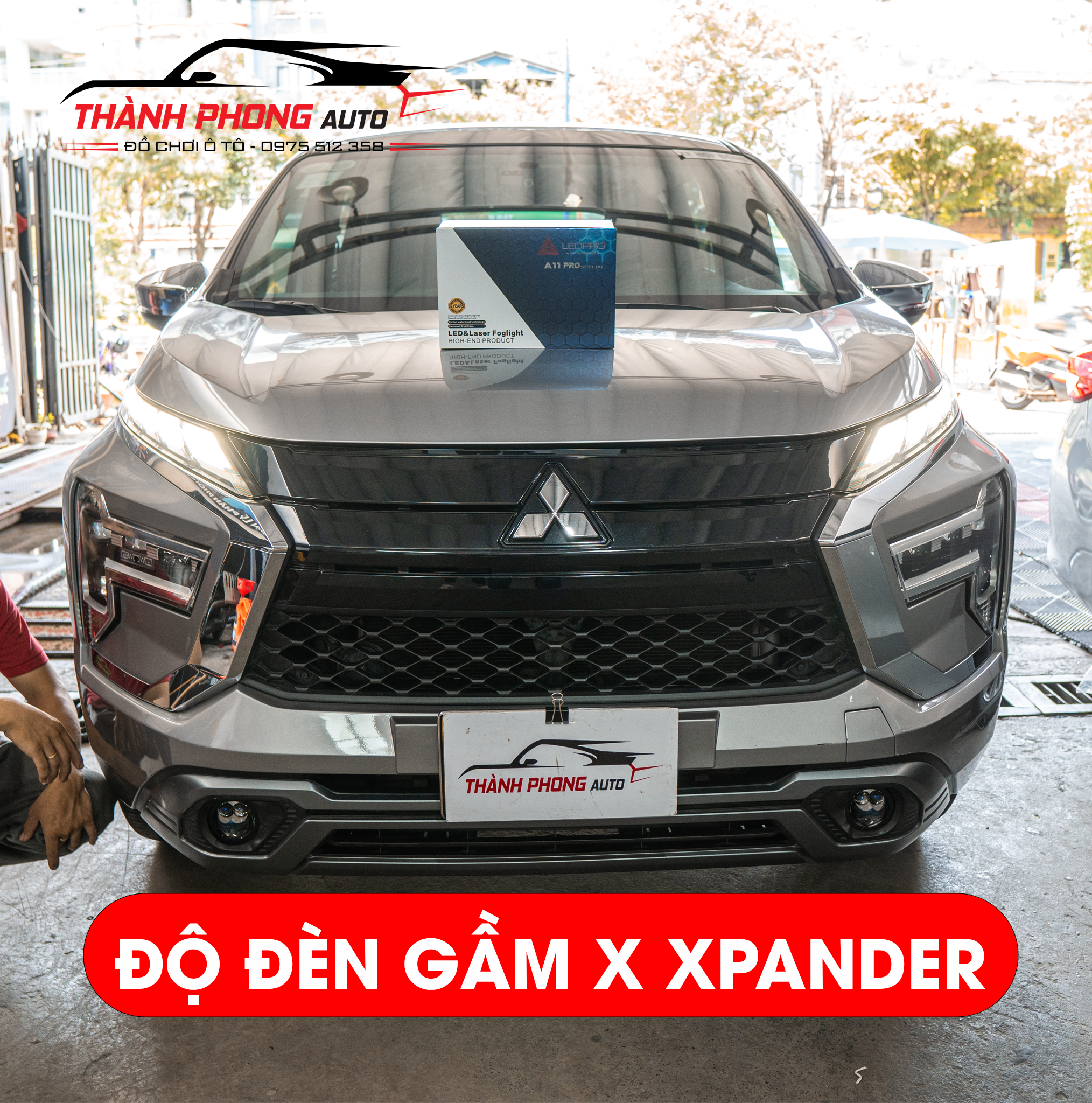  Độ bi gầm Mitsubishi Xpander 