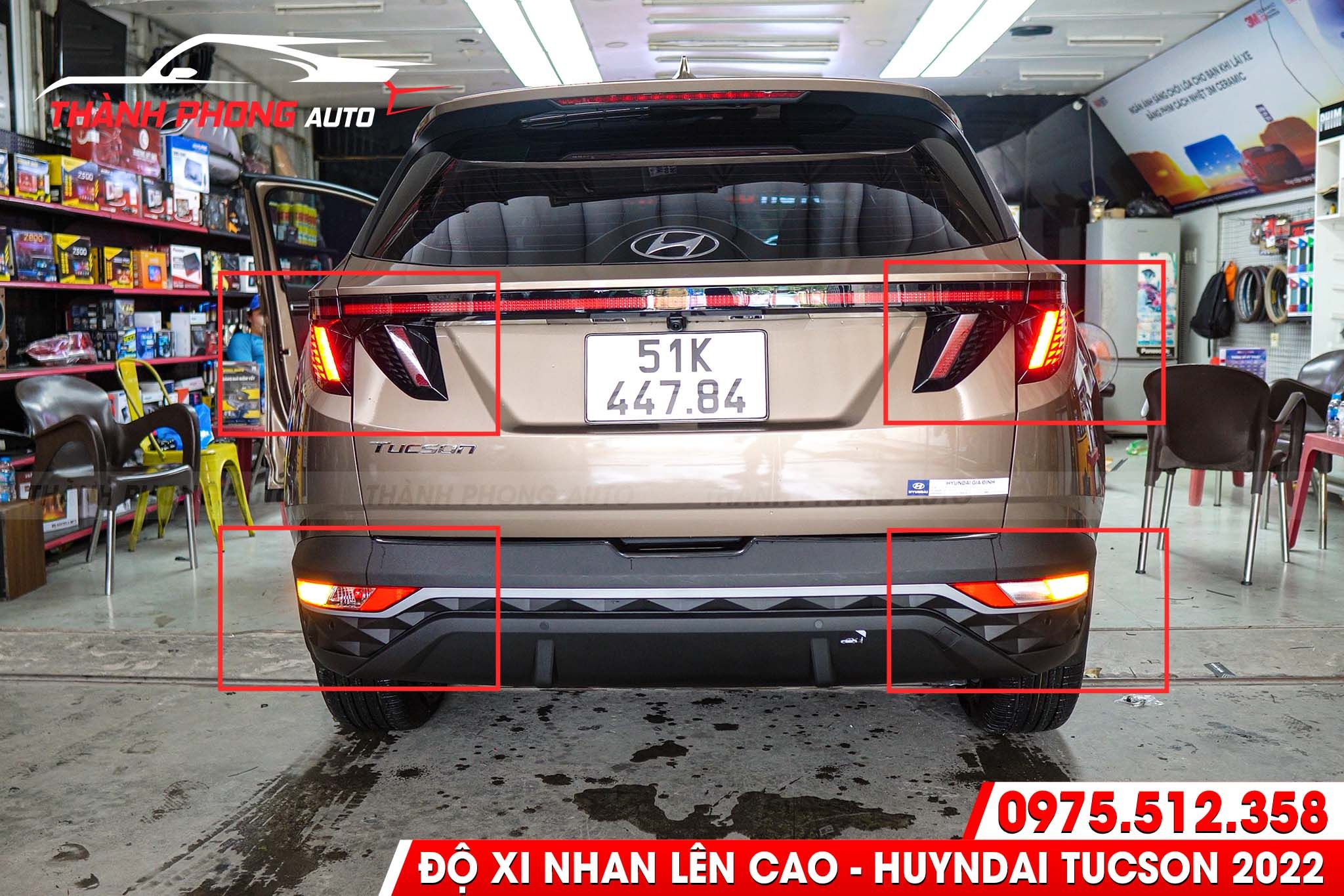  Độ xi nhan lên cao cho Hyundai Tucson 2022 tại Tp Hồ Chí Minh 