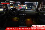  Độ Led viền nội thất cho Honda Civic 2022 LED PRO+ 18 chi tiết 64 màu tại Tp Hồ Chí Minh 