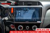  Lắp đặt màn hình Kovar Plus liền camera 360 cho Honda City 2019 tại Tp HCM 