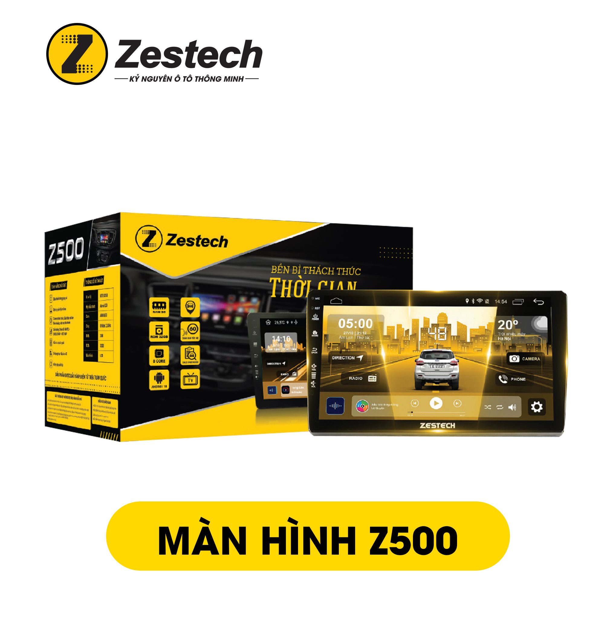  Màn Hình Android Zestech Z500 