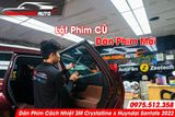  Dán phim cách nhiệt 3M Crystalline Quang Học Cho Hyundai Santafe 2022 tại Tp HCM 