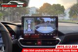  Lắp đặt màn hình android Kovar Plus cho Toyota Raize tại Tp HCM 