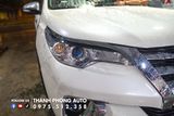  Độ đèn bi led Toyota Fortuner 2019 