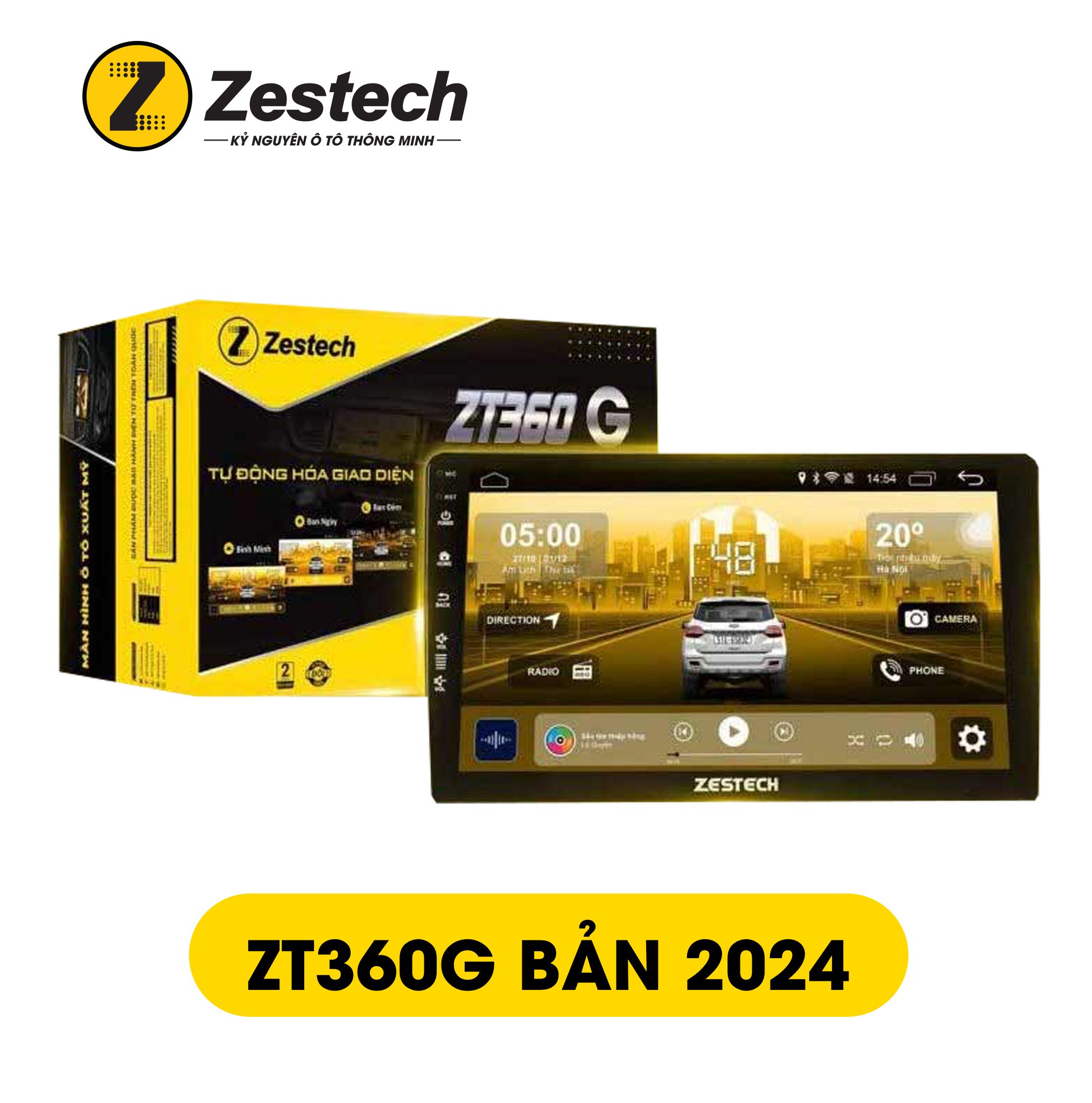  Màn Hình Zestech ZT360G Bản Nâng Cấp 2024 