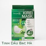  Khẩu Trang 3D KIREL MASK - Tinh Dầu Bạc Hà - Hộp 10 cái 