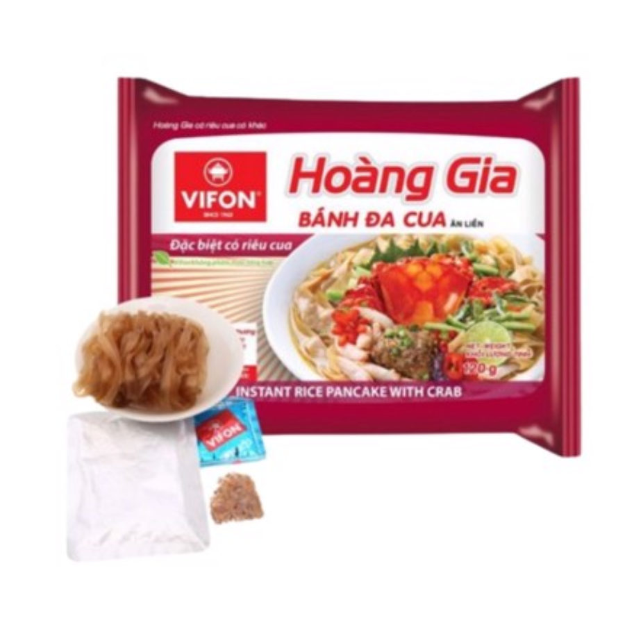  Bánh đa cua Vifon Hoàng Gia 120g 