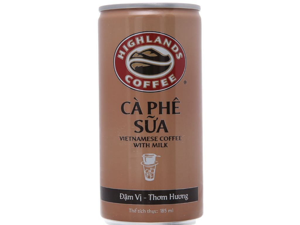  Cà phê sữa Highlands 185ml 