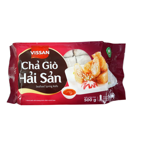  Chả giò Vissan hải sản 500g 