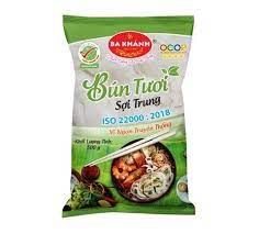  Bún tươi sợi trung Ba Khánh 500g 