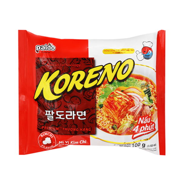 MÌ KORENO VỊ KIM CHI