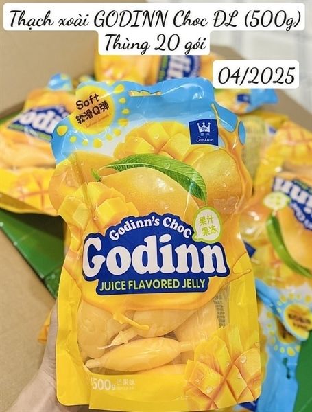 THẠCH TRÁI CÂY GODINN'S VỊ XOÀI 500G