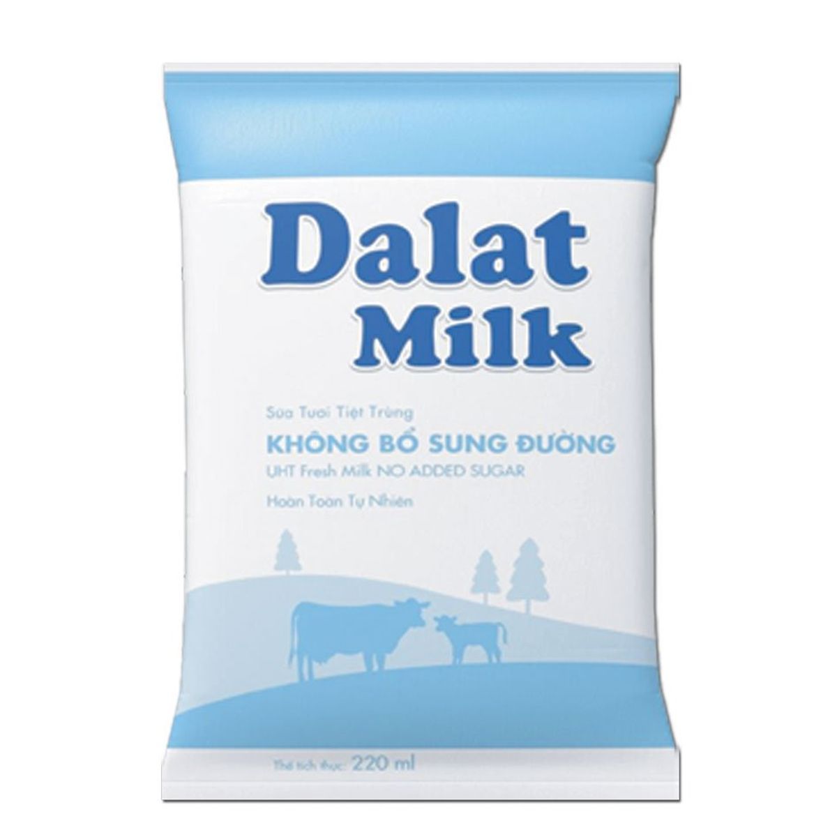 SỮA DALAT MILK KHÔNG ĐƯỜNG 220ML - BỊCH - Website