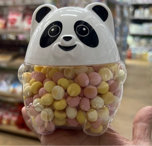 BÁNH TRỨNG NHỎ MIX MÀU HÌNH GẤU 100G