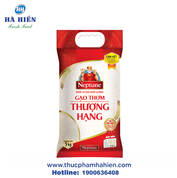  GẠO THƠM THƯỢNG HẠNG NEPTUNE 5KG 