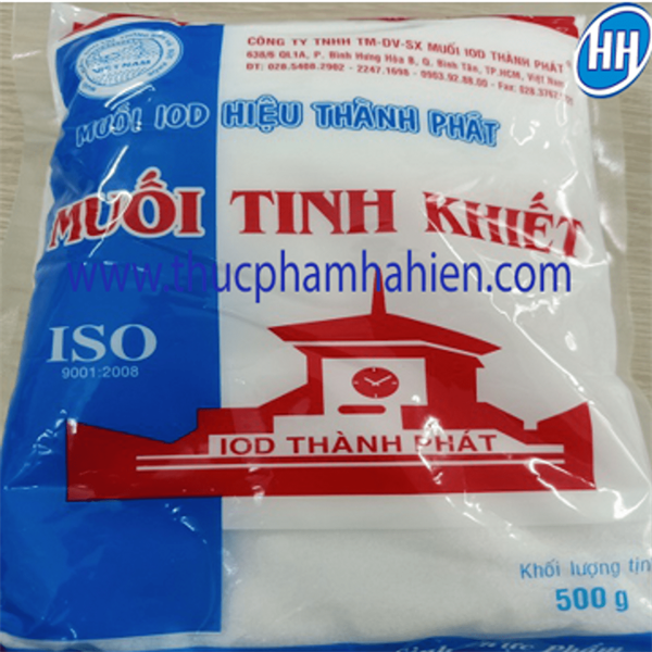  MUỐI SẤY TINH KHIẾT 500G 