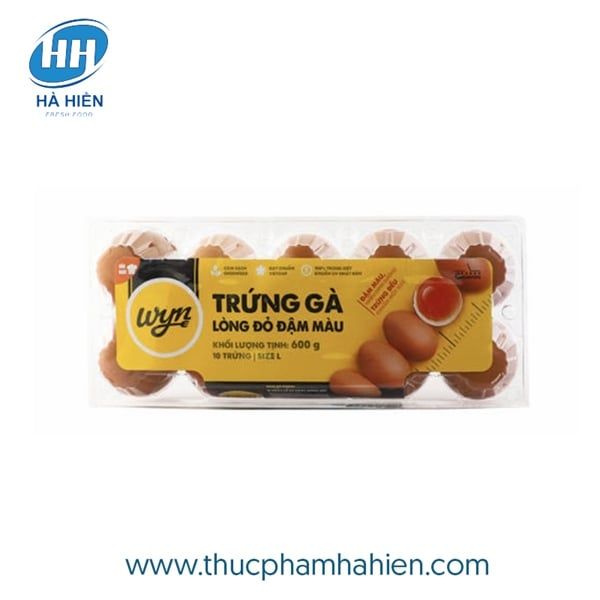 TRỨNG GÀ WYN (LÒNG ĐỎ ĐM )