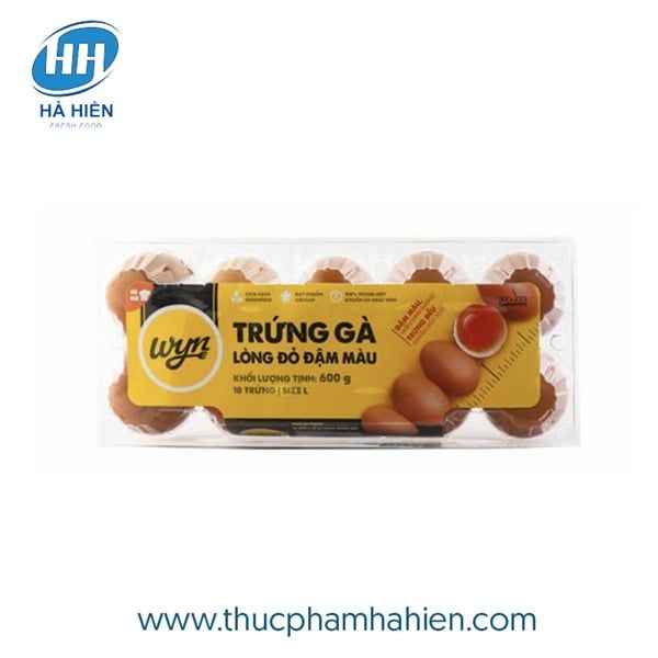  TRỨNG GÀ WYN (LÒNG ĐỎ ĐM ) 