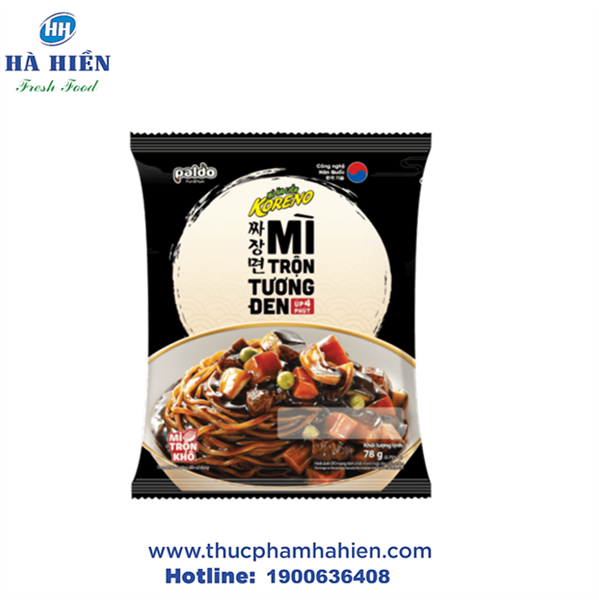 MÌ TRỘN TƯƠNG ĐEN KORENO 78G (QUÀ TẶNG)