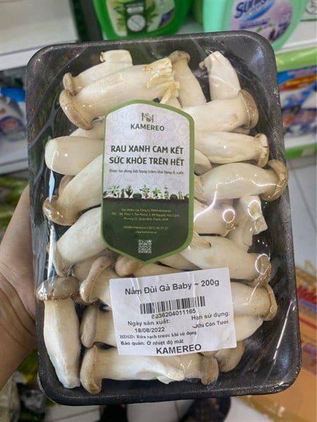 NẤM ĐÙI GÀ BABY 200G