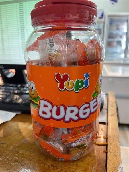 KẸO YUPI BURGER 252G
