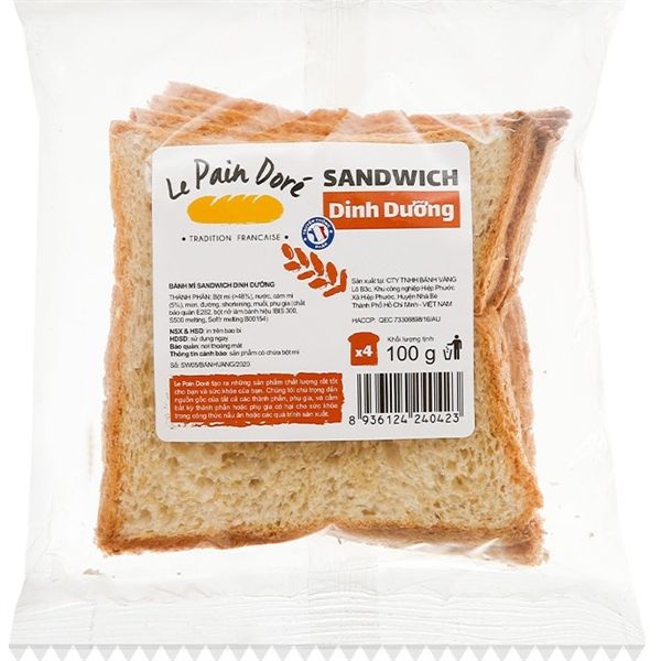 SANDWICH DINH DƯỠNG 4 LÁT