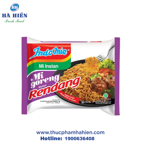 MÌ XÀO KHÔ INDOMIE VỊ BÒ 85G