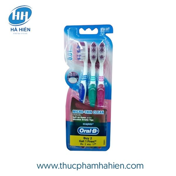 BÀN CHẢI ĐÁNH RĂNG ORAL-B MICRO-THIN