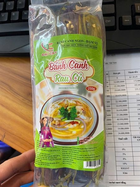 BÁNH CANH RAU CỦ ĐẠI CÁT 250G