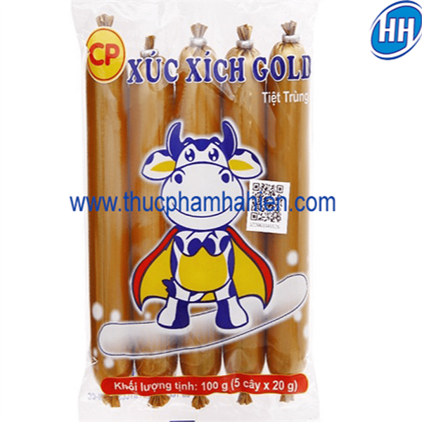 XÚC XÍCH GOLD TIỆT TRÙNG CP 100G