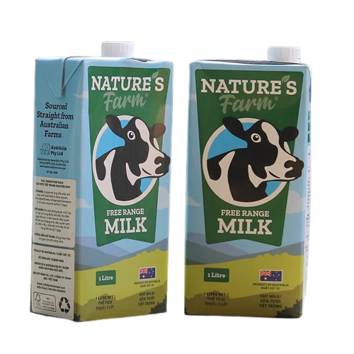 SỮA TƯƠI NATURE'S FARM NGUYÊN KEM 1L