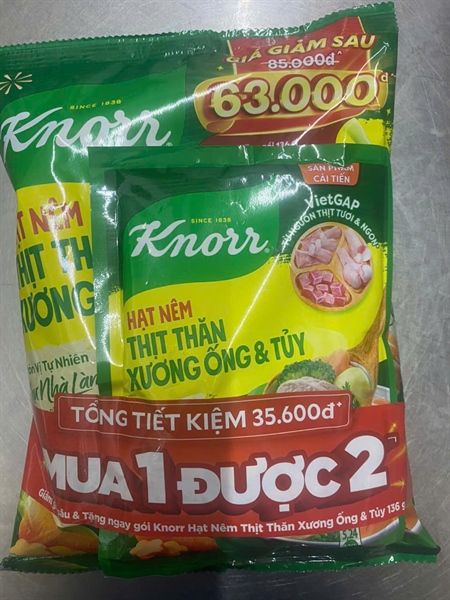 HẠT NÊM KNORR TỪ THỊT 900G