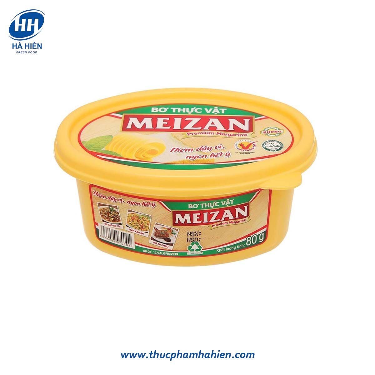 BƠ MEIZAN 80G