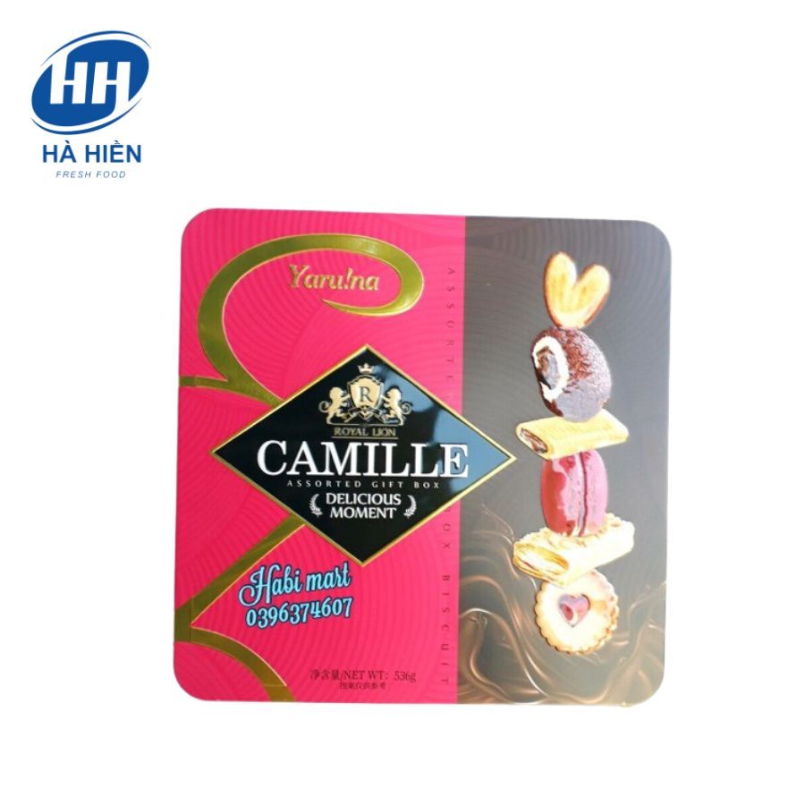  BÁNH CAMILLE HỒNG KÔNG HỘP THIẾC 568G 