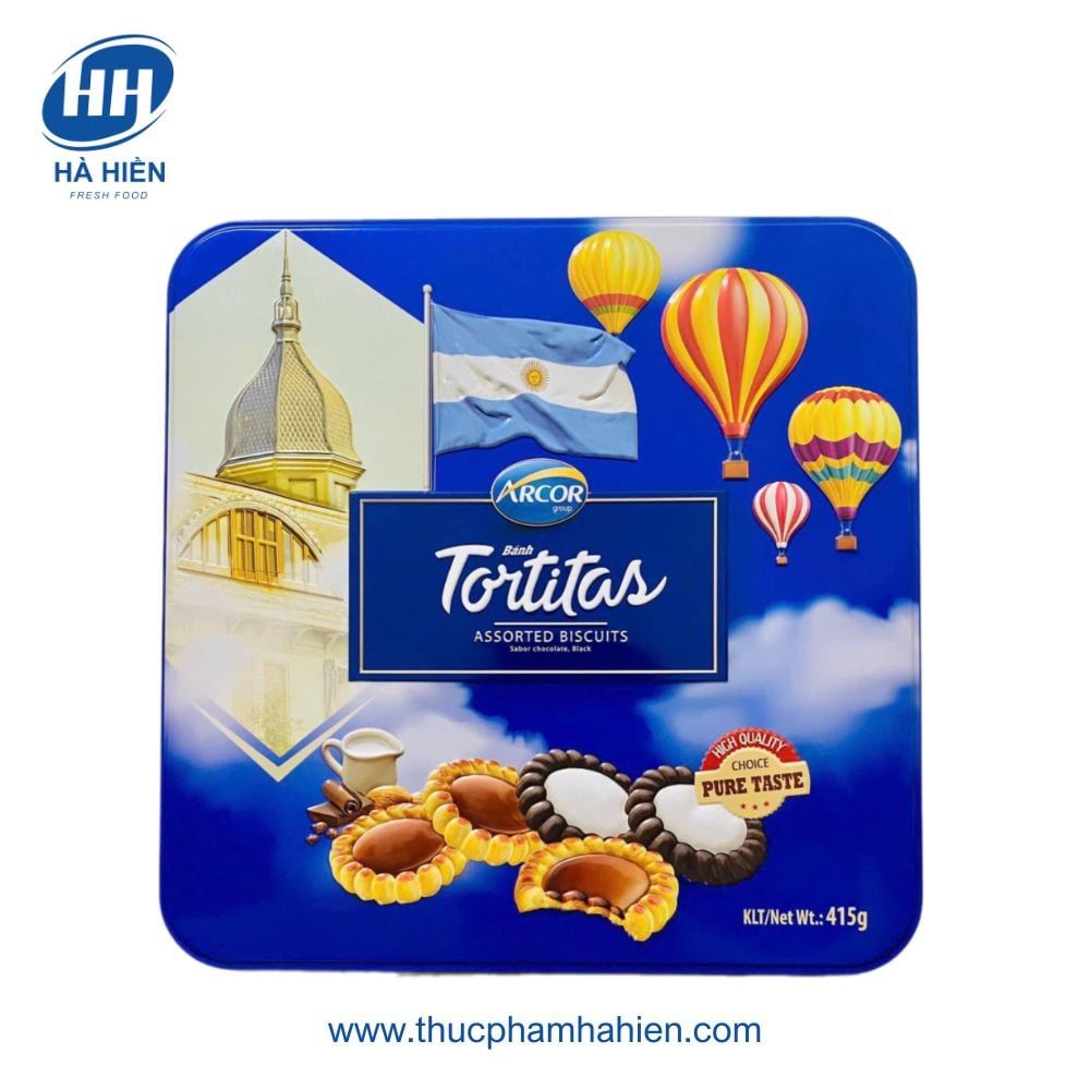 BÁNH QUY TORTITAS 208G