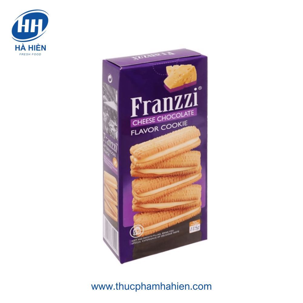 BÁNH QUY VỊ SOCOLA PHÔ MAI FRANZZI 115G