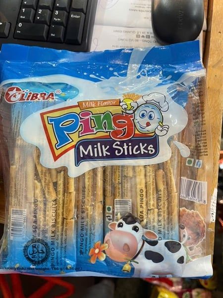 BÁNH QUE SỮA LIBRA 186G